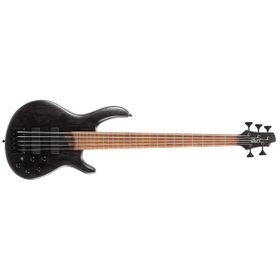 Cort 5 Telli Open Pore Trans Black B5 Element Optb Bas Gitar