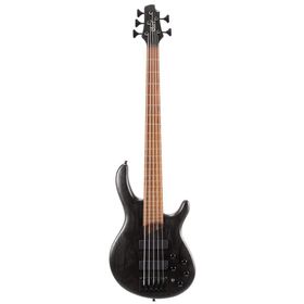 Cort 5 Telli Open Pore Trans Black B5 Element Optb Bas Gitar