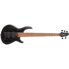 Cort 5 Telli Open Pore Trans Black B5 Element Optb Bas Gitar
