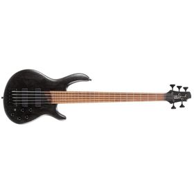 Cort 5 Telli Open Pore Trans Black B5 Element Optb Bas Gitar