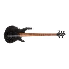 Cort 5 Telli Open Pore Trans Black B5 Element Optb Bas Gitar