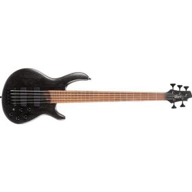 Cort 5 Telli Open Pore Trans Black B5 Element Optb Bas Gitar