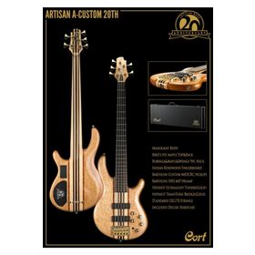 Cort A4 Custom 20THNAT Çantalı Bas Gitar