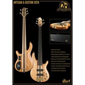 Cort A4 Custom 20THNAT Çantalı Bas Gitar