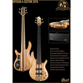 Cort A4 Custom 20THNAT Çantalı Bas Gitar