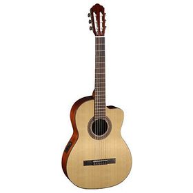Cort AC120CEOPW Elektro Klasik Gitar