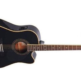 Cort AD880CE-BK Elektro Akustik Gitar