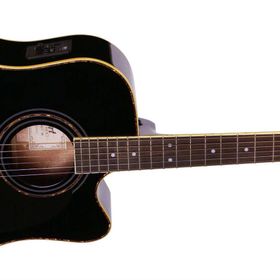 Cort AD880CE-BKW Elektro Akustik Gitar
