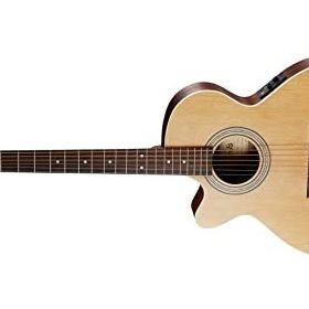 Cort AD880CEABTBK Elektro Akustik Gitar