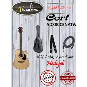 Cort AD880CENATW Akustik Gitar