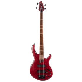 Cort B4 Element OPBR Open Pore Burgundy Red Bas Gitar