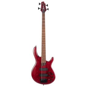 Cort B4 Element OPBR Open Pore Burgundy Red Bas Gitar