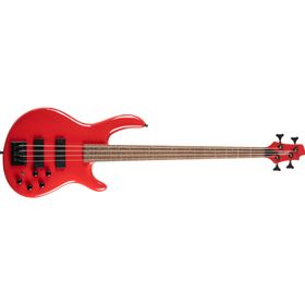 Cort C4 Deluxe Crd 4 Kırmızı Telli Bas Gitar