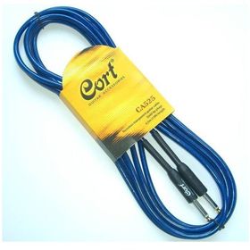 Cort CA525BL Noısless 5 mt Gürültüsüz Şeffaf Mavi Gitar Kablo