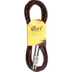 Cort CA526 BK Noısless 5 mt Gürültüsüz Siyah/Gold Gitar Kablo