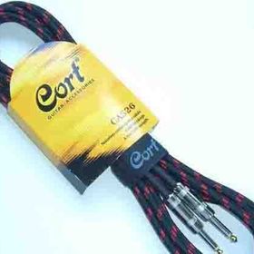 Cort CA526 BK Noısless 5 mt Gürültüsüz Siyah/Gold Gitar Kablo