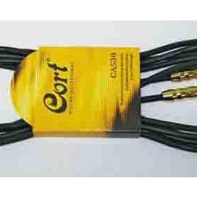 Cort CA530 BK Noısless 4.5 mt Gürültüsüz Siyah Gitar Kablo