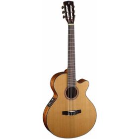 Cort CEC1 OP Open Natural Elektro Klasik Gitar