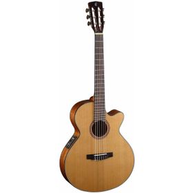 Cort CEC1 OP Open Natural Elektro Klasik Gitar