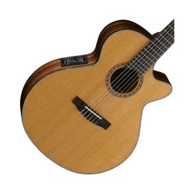 Cort CEC7-NAT Elektro Klasik Gitar