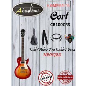 Cort CR-100CR-S Vişne Kırmızısı Elektro Gitar