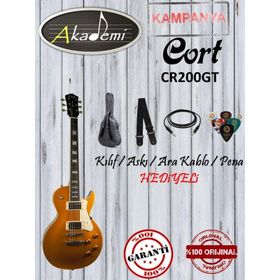 Cort CR-200GT Gold Top Elektro Gitar