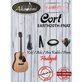 Cort EARTH20TH FNAT Akustik Gitar