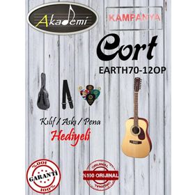 Cort EARTH70 12OP Akustik Gitar