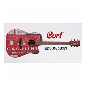 Cort Gasoline 2-BKS Elektro Akustik Gitar