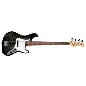 Cort GB24JJTBK Trans Black Bass Gitar