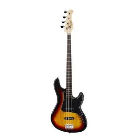 Cort GB34JJ3TS Sunburst 3 Ton Bass Gitar