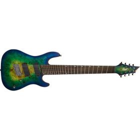 Cort KX508MS II MBB Mariana Blue Burst Elektro Gitar