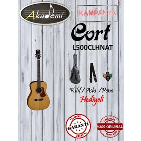 Cort L500CLHNAT Akustik Gitar