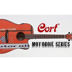 Cort Motor Oil 2-BKS Elektro Akustik Gitar