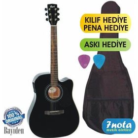 Cort MR700F-BKS Elektro Akustik Gitar