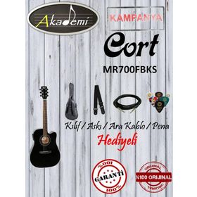 Cort MR700F-BKS Elektro Akustik Gitar