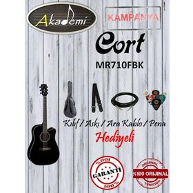 Cort MR710F-BK Elektro Akustik Gitar