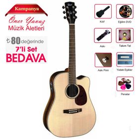 Cort MR710FNS Elektro Akustik Gitar