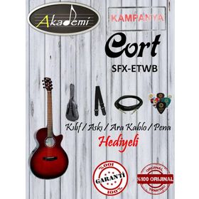 Cort SFX-ETWB Elektro Akustik Gitar