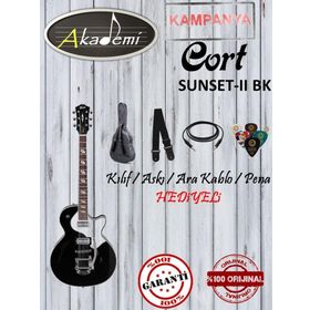 Cort Sunset-II BK Elektro Gitar
