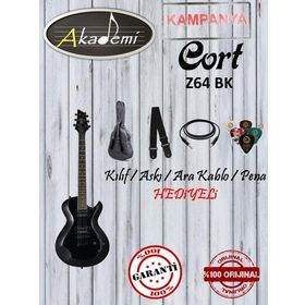 Cort Z64-BK Elektro Gitar