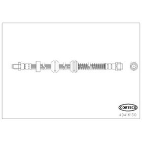 Corteco W166 Fren Hortumu