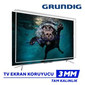 Coruian Grundig 49GEU8955B 3 mm Uyumlu TV Ekran Koruyucu