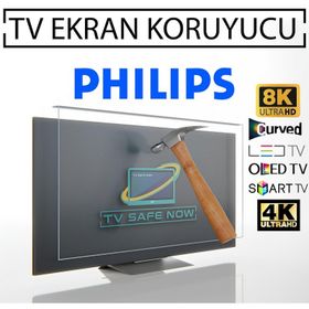 Coruian Philips 32PHS4012 3 mm Uyumlu TV Ekran Koruyucu