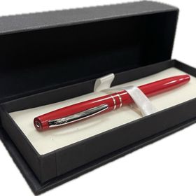 Corvus DVT-5 Kutulu Kırmızı Çizgili Roller Kalem