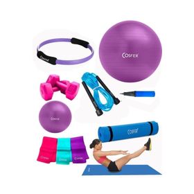 Cosfer CSF-TR033 8'li Pilates Seti Pilates Minderi