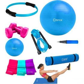 Cosfer CSF-TR08 8 Parça Pilates Seti