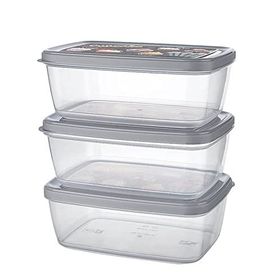 Cosiness 3'lü Set 1200 ml Saklama Kabı
