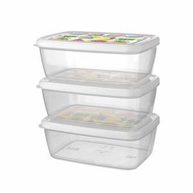 Cosiness 3'lü Set 1200 ml Saklama Kabı