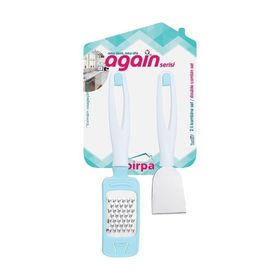 Cosiness Again Sapli Mini Rende ve Spatula Seti